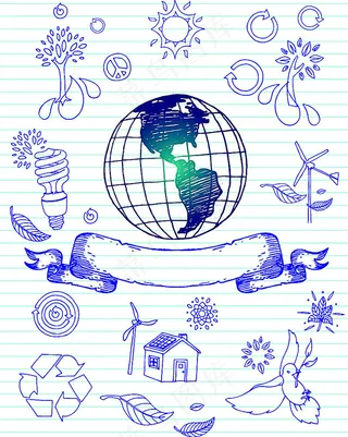 矢量个性图标标志