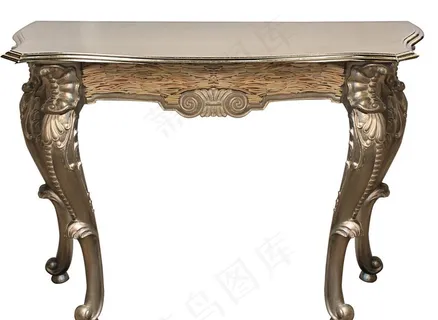 金色欧式高档桌子图片