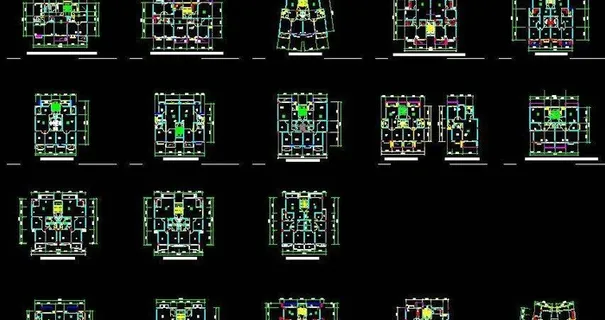 多层住宅户型图