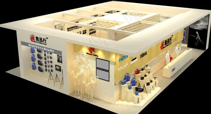 展览3D模型摄影展图片