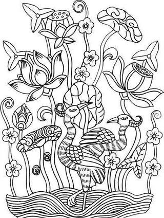 吉祥图案 黑白 中华传统 矢量 AI_0039