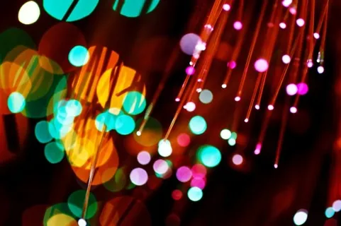 五彩缤纷的动感圆点02高清图片