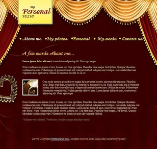 网页模板PSD源文件图片