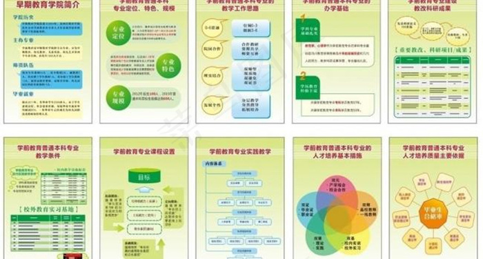 学校企业宣传展板cdr矢量模版下载