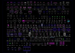 室内家具平面图库