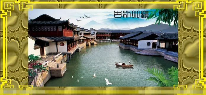 古朴小镇模板下载 古朴小镇模板下载