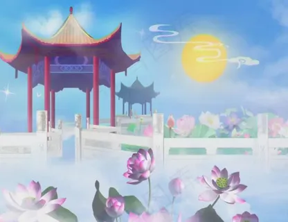 水墨画荷花梅花青花瓷 水墨画荷花梅花青花瓷