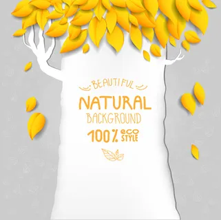 秋季自然创意设计矢量素材-2