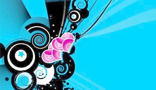 潮流抽象爱心插图矢量图ai矢量模版下载