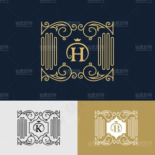 时尚英文标志设计矢量素材