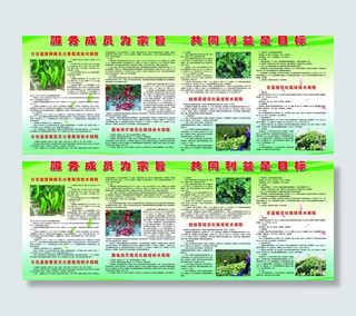 日光温室无公害蔬菜规程 展板图片