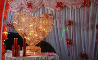 结婚典礼场景道具图片