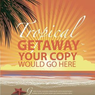 夏日海洋风景图片