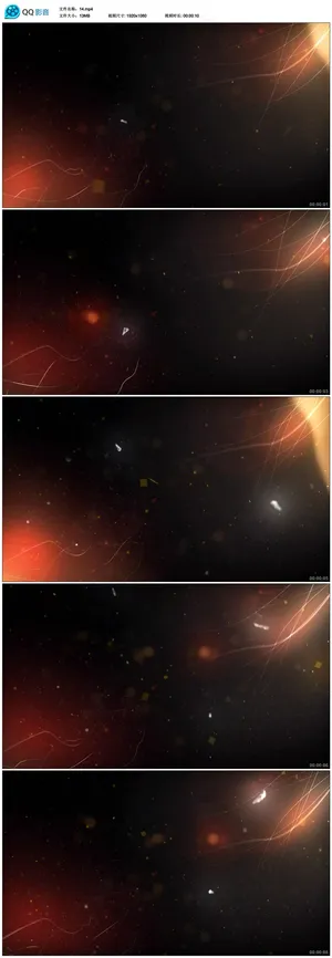 文字片头粒子视频素材 文字片头粒子视频素材