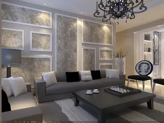 沙发背景效果图图片