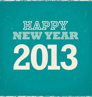 2013书法新年贺卡设计