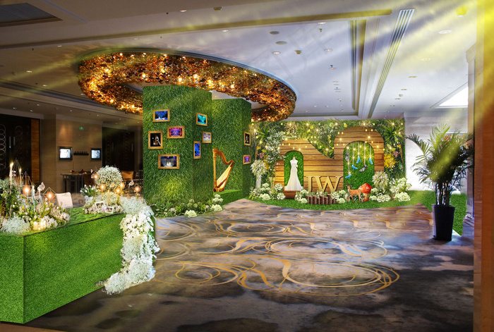 森系婚礼效果图