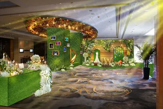 森系婚礼效果图