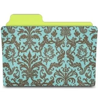 文件夹缎绿松石