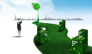 环保创意海报图片