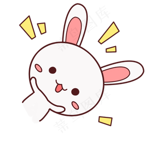 小清新动物可爱兔子png小清新动物可爱兔子png