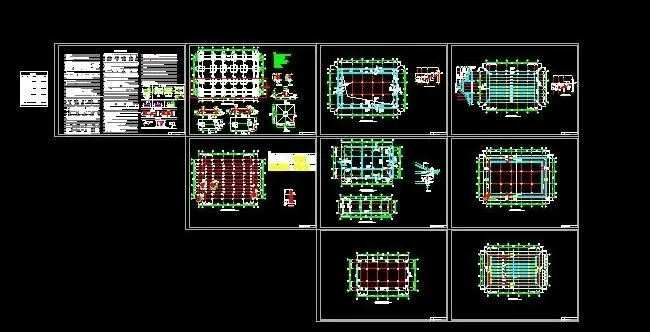 大雄宝殿结构全套施工图