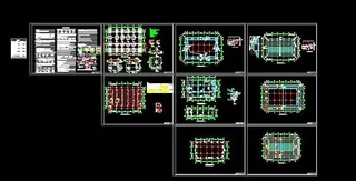 大雄宝殿结构全套施工图