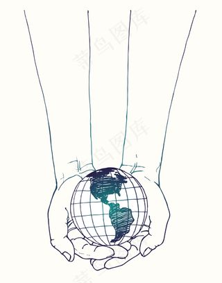 地球招贴海报背景图