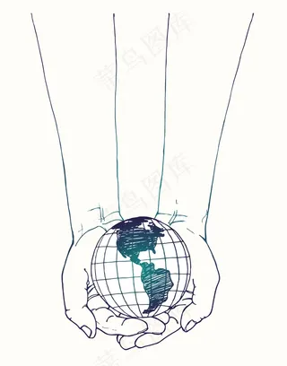 地球招贴海报背景图