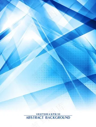 蓝色动感线条图片