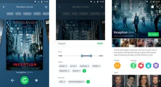 电影随机器界面移动手机APP界面UI