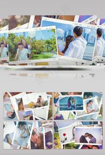 唯美小清新美好回忆AE模板