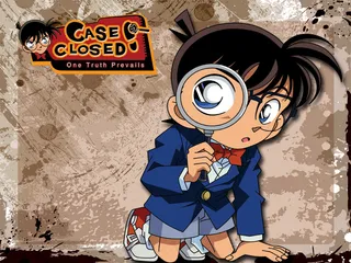 大侦探柯南卡通形象PSD分层模板