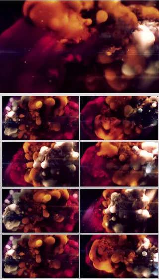 唯美烟雾背景视频素材