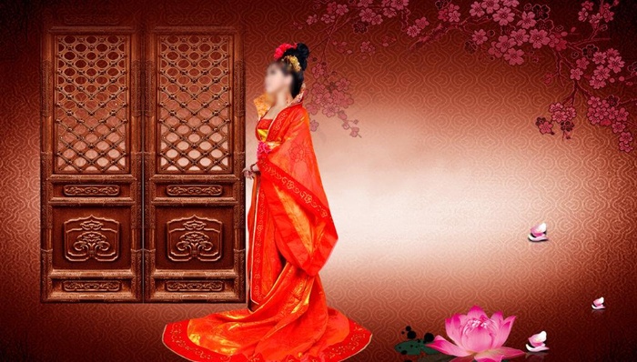 古装美人图图片