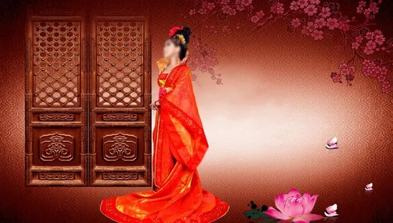 古装美人图图片