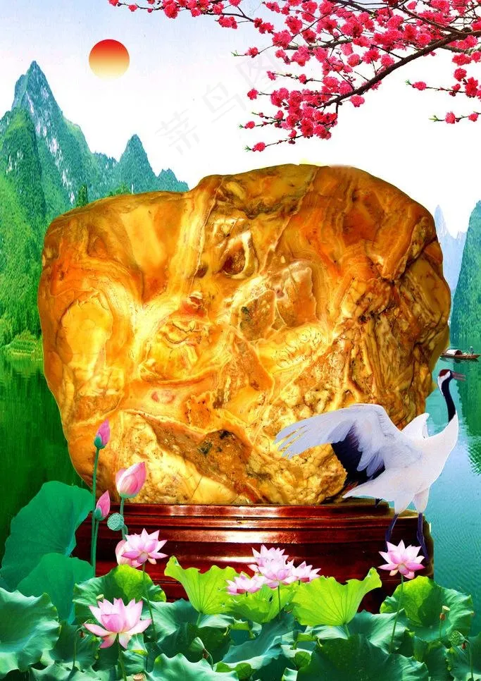 奇石图片