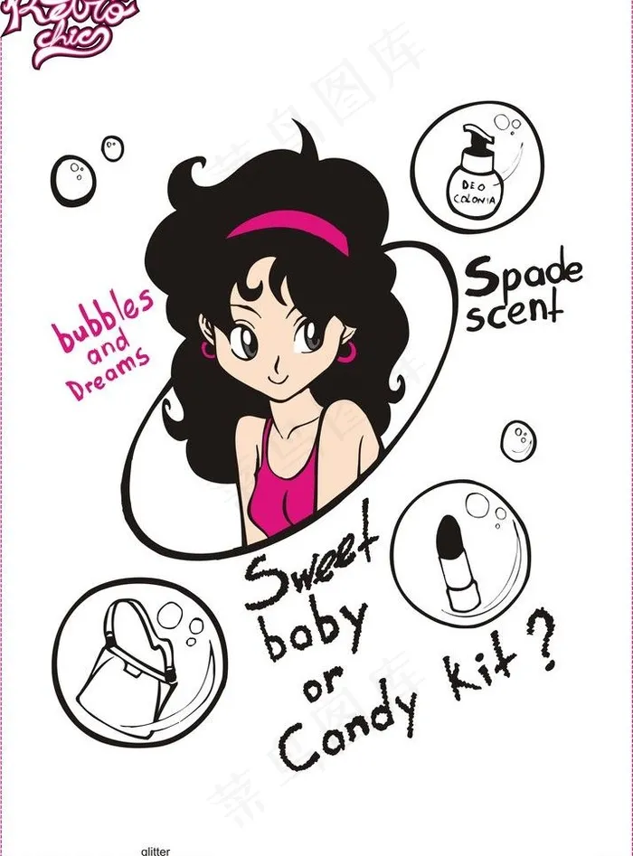 卡通图片cdr矢量模版下载