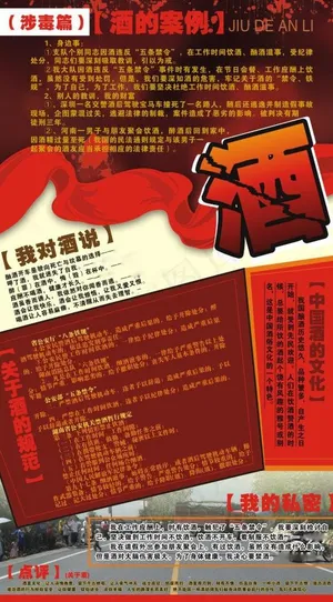 酒的警示教育图片