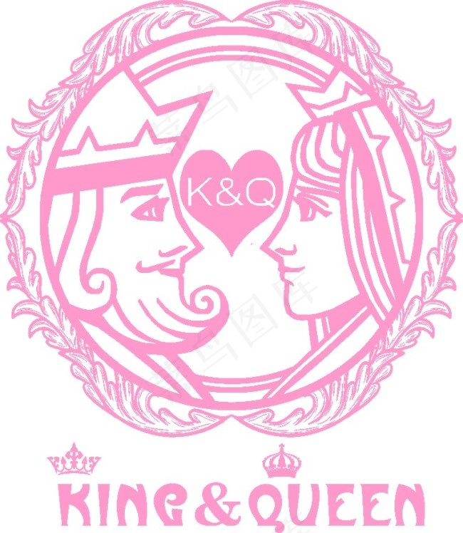 婚庆LOGOcdr矢量模版下载