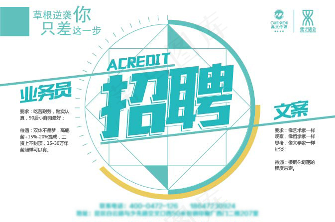 招聘海报
