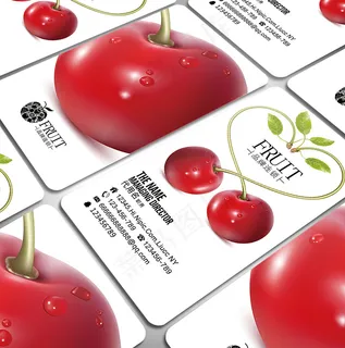 水果创意名片