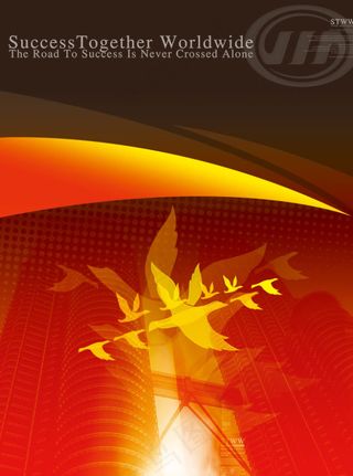 中国风PSD分层素材大雁