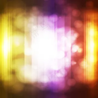 炫彩光晕几何背景矢量素材-1
