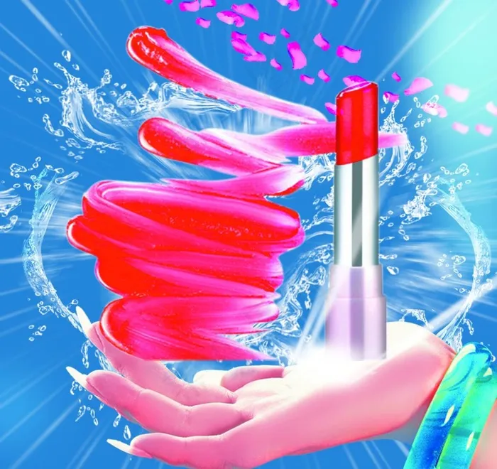 时尚美白图片psd模版下载