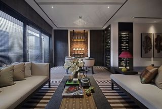 中式风格客厅效果图