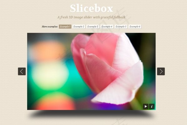 Slicebox焦点图3D切换jQ...