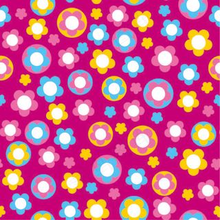 圆形小碎花背景