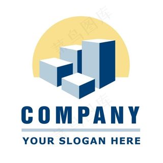 方块通用logo素材