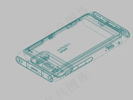 诺基亚N8 3D模型